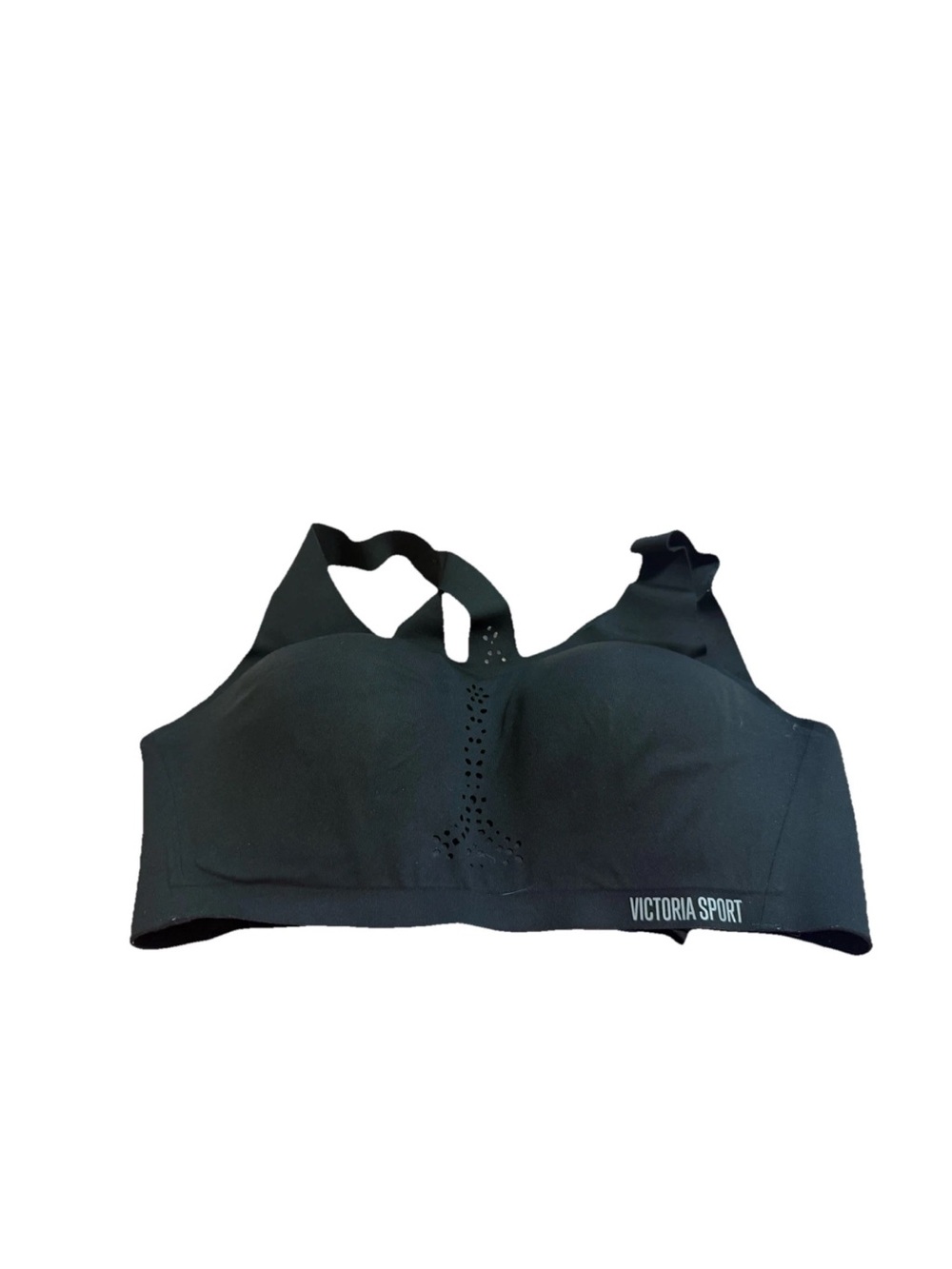 Victoria Secret Women’s Black Angel Maxi Sports Bra! 38C